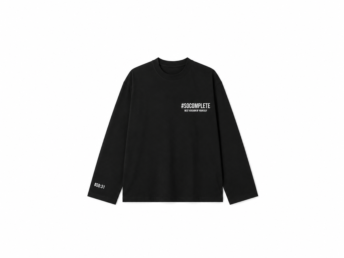 LONG SLEEVE - BLACK