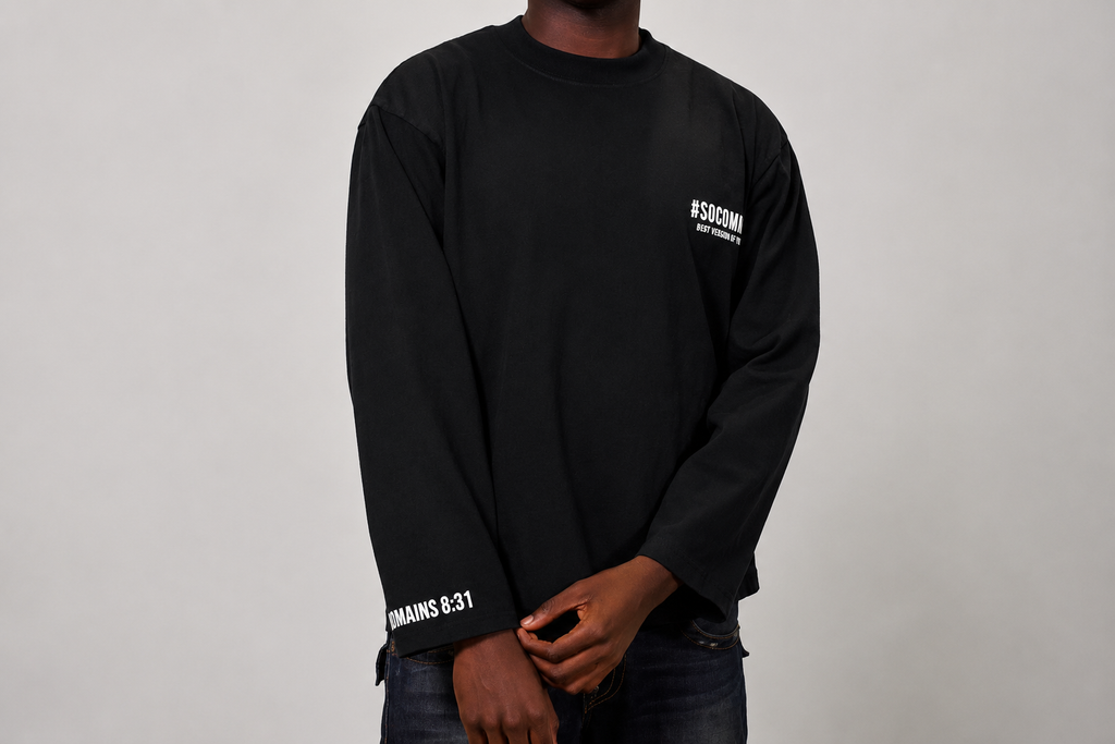 LONG SLEEVE - BLACK